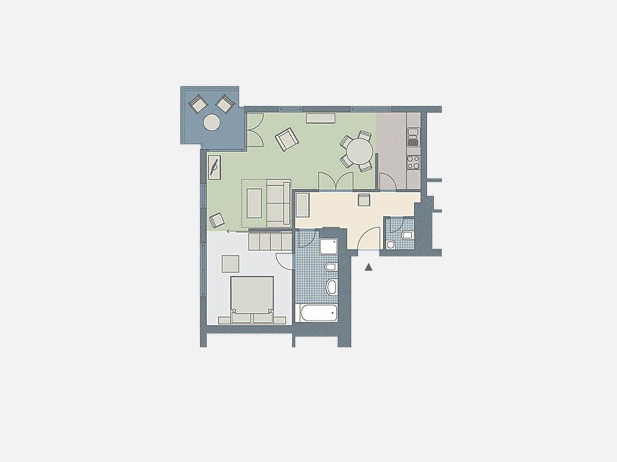 Kaiservillen Heringsdorf - Ferienwohnung Mit 1 Schlafzimmer Und Balkon D132 Екстер'єр фото