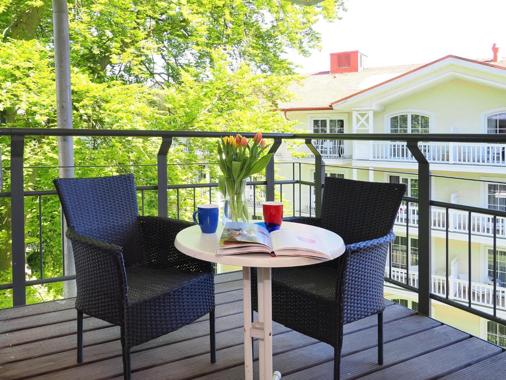 Kaiservillen Heringsdorf - Ferienwohnung Mit 1 Schlafzimmer Und Balkon D132 Екстер'єр фото